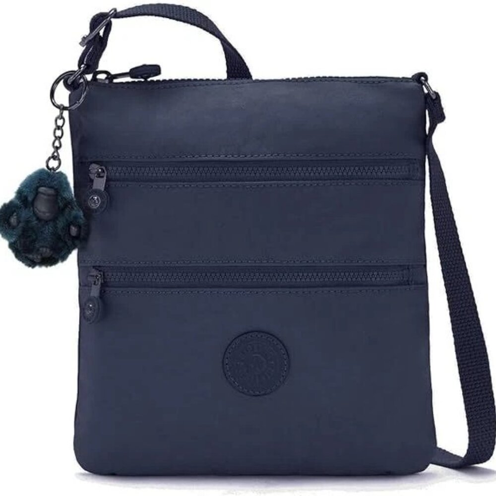 NWT Kipling Keiko Small Crossbody Bag Blue Bleu 2 (Navy Blue)